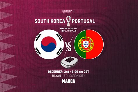 portugal vs south korea live 2022